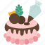 cake, icing, decoration, baked, birthday 