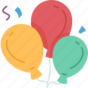 balloon, party, decoration, birthday, anniversary