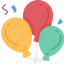 balloon, party, decoration, birthday, anniversary 