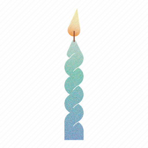Birthday, candle, christmas, decoration, light, glow, party icon - Download on Iconfinder