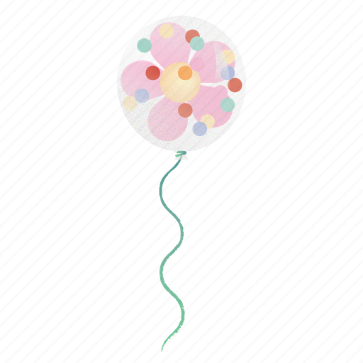 Fancy balloon, balloon, party, surprise, birthday, anniversary, celebration icon - Download on Iconfinder