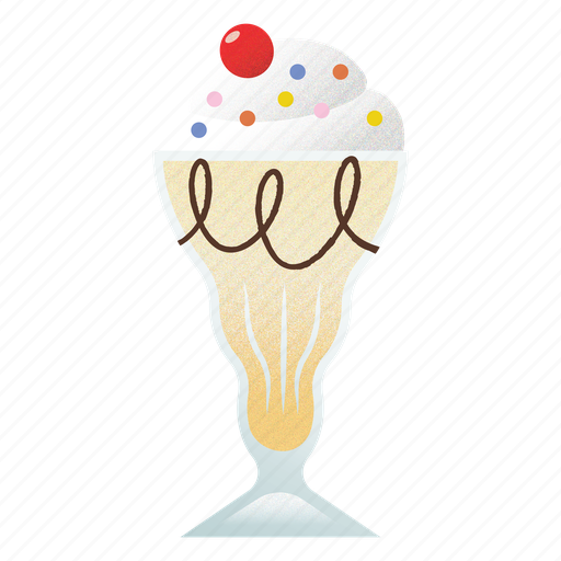 Milkshake, cold drink, drink, beverage, dessert, cafe, vanilla icon - Download on Iconfinder