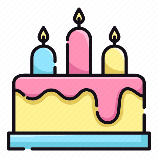 Birthday, cake, party, celebration, birthday and party, decoration, children icon - Download on Iconfinder