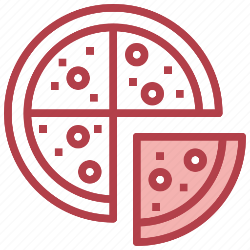 Pizza, slice, italian, food, dough, piece icon - Download on Iconfinder