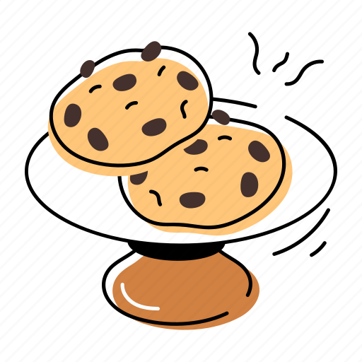 Bakery food, cookies vector, biscuit vector, sweetmeats, tea snacks icon - Download on Iconfinder