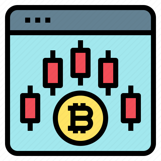Bitcoin, website, market, online, chart icon - Download on Iconfinder