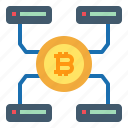 bitcoin, network, cryptocurrency, transcation 