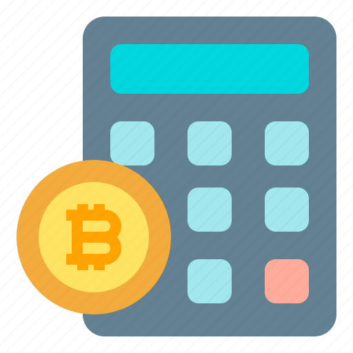 Cryptocurrency, digital, money, bitcoin, calculator icon - Download on Iconfinder