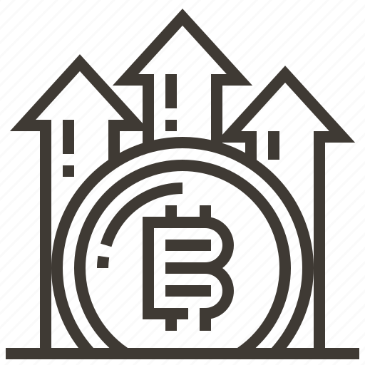 Bitcoin, currency, money, banking, cash, finance, growth icon - Download on Iconfinder