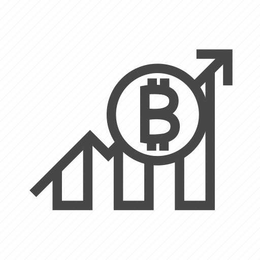 Bitcoin, blockchain, crypto, currency, graph, money icon - Download on Iconfinder