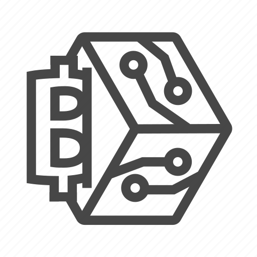 Bitcoin, blockchain, crypto, currency, digital icon - Download on Iconfinder