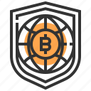 bitcoin, finance, money, currency, protect, security, shield