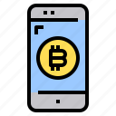 bitcoin, business, currency, mobile, money
