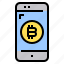 bitcoin, business, currency, mobile, money 