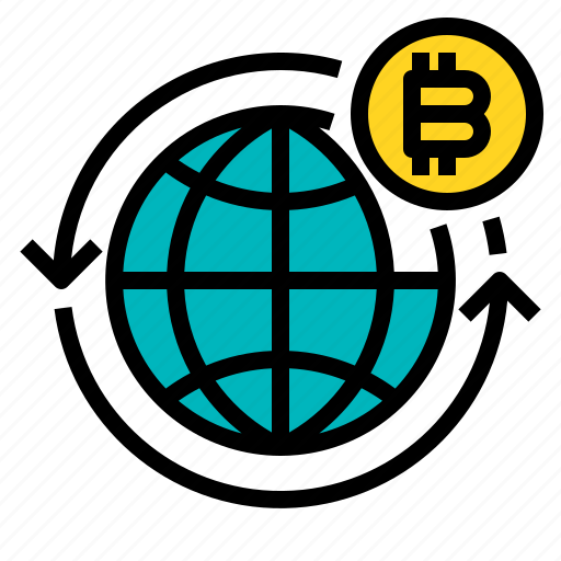 Bitcoin, business, currency, money, wide, world icon - Download on Iconfinder