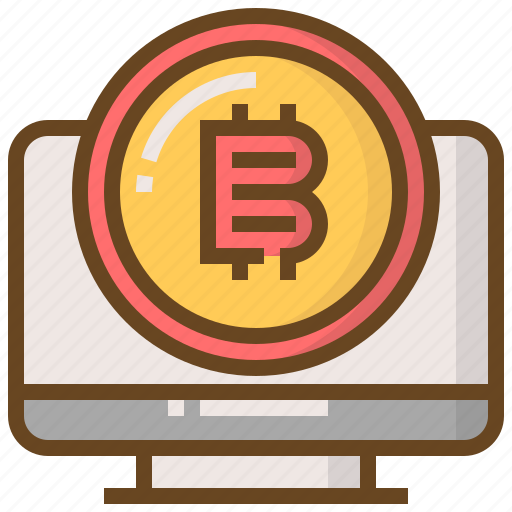 Banking, bitcoin, currency, finance, money, coin, computer icon - Download on Iconfinder