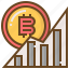 banking, bitcoin, currency, finance, money, coin, graph 