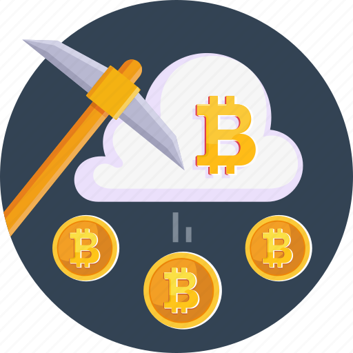 Bitcoin, cloud, coin, cryptocurrency, currency, mining, money icon - Download on Iconfinder