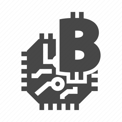 Bitcoin, chip, computer icon - Download on Iconfinder