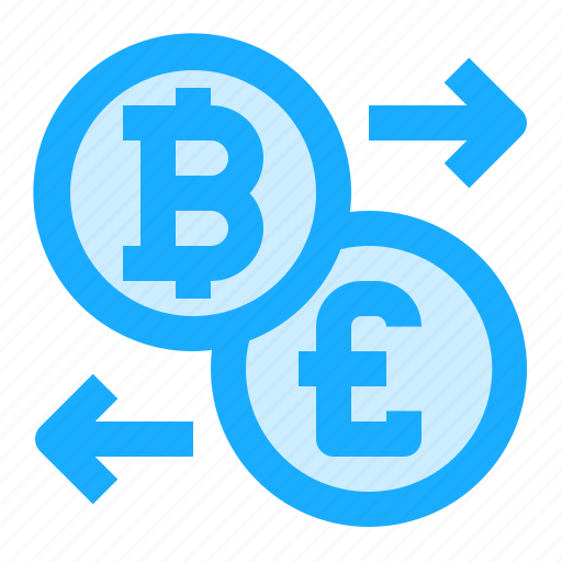 Bitcoin, cryptocurrency, exchange, conversion, euro icon - Download on Iconfinder