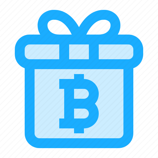 Bitcoin, cryptocurrency, gift, box, cardboard icon - Download on Iconfinder