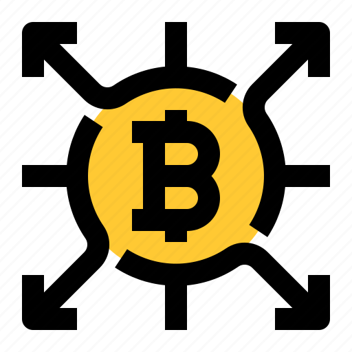 Bitcoin, cryptocurrency, affiliate, investment, money flow icon - Download on Iconfinder