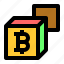 bitcoin, cryptocurrency, block, blockchain, database 
