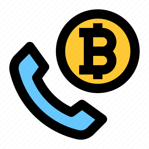 Bitcoin, cryptocurrency, call, contact support, call center icon - Download on Iconfinder