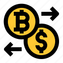 bitcoin, cryptocurrency, exchange, conversion, dollar