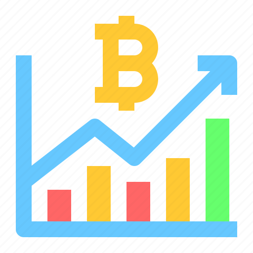 Bitcoin, cryptocurrency, analytics, chart, statistics icon - Download on Iconfinder