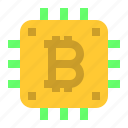 bitcoin, cryptocurrency, processor, chip, blockchain