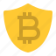 bitcoin, cryptocurrency, protection, security, shield 