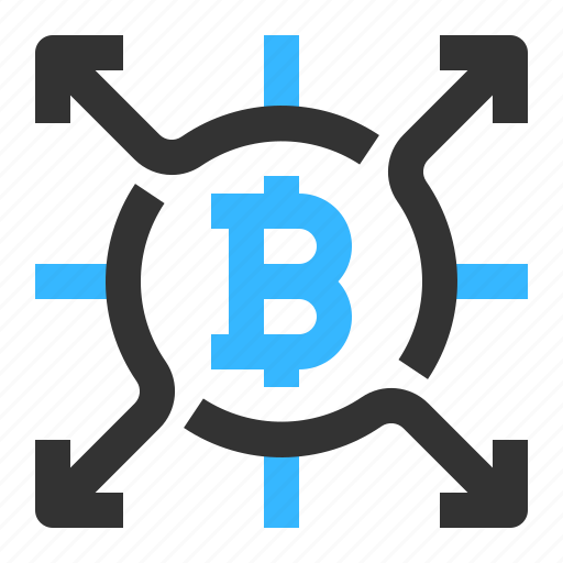 Bitcoin, cryptocurrency, affiliate, investment, money flow icon - Download on Iconfinder