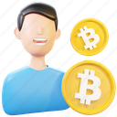 bitcoin, investor, founder, user, connection, cryptocurrency