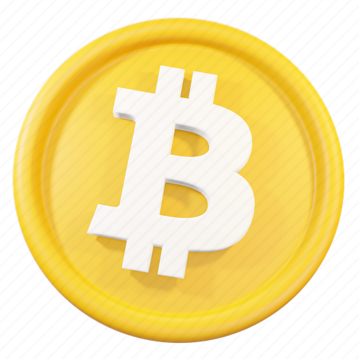 Bitcoin, coin, currency, money, cryptocurrency 3D illustration - Download on Iconfinder
