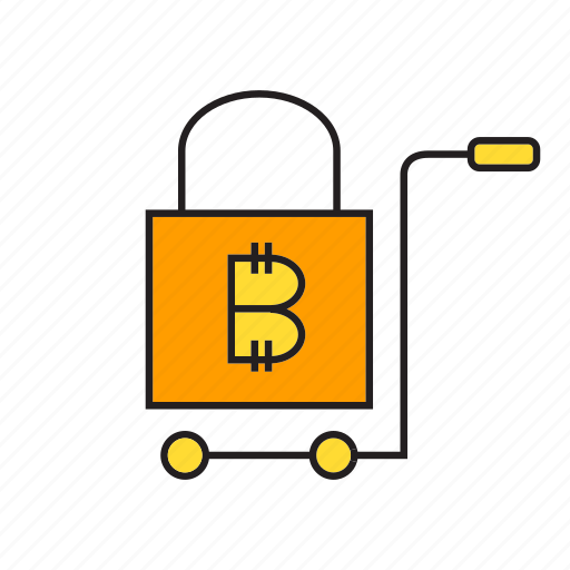 Bitcoin, buy, digital currency, shopping, shopping bag, shopping cart, trolley icon - Download on Iconfinder