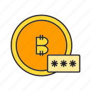 bitcoin, encryption, money, password, privacy, security