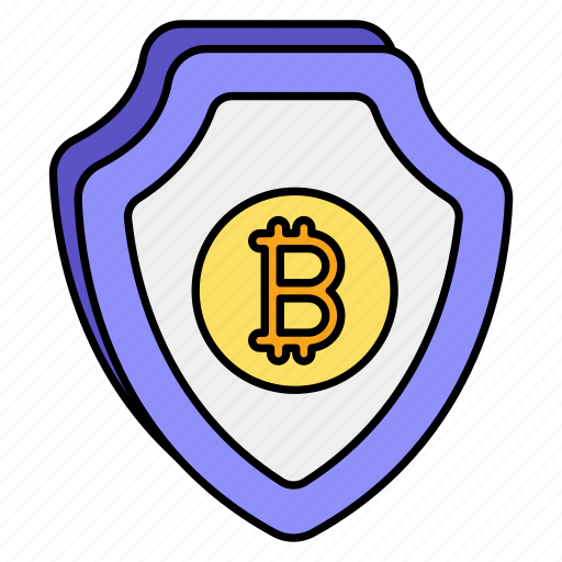 Bitcoin, security, lock, password, safe, protection icon - Download on Iconfinder