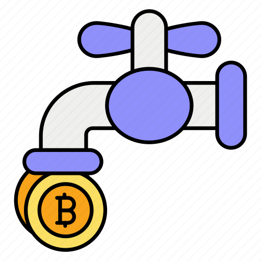 Coin, faucet, currency, cash, tap icon - Download on Iconfinder