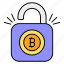 unsecure, bitcoin, unlock, security, open 