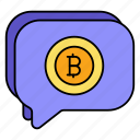 bitcoin, chart, chatting, talk, currency, transaction