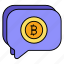 bitcoin, chart, chatting, talk, currency, transaction 