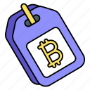 bitcoin, tag, chain, price tag, currency