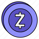 z coin, money, crypto, currency, coin