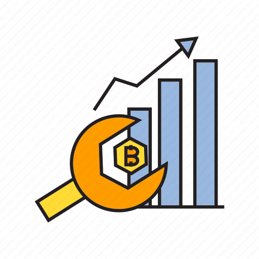 Bitcoin, cryptocurrency, graph, market, price, value, wrench icon - Download on Iconfinder