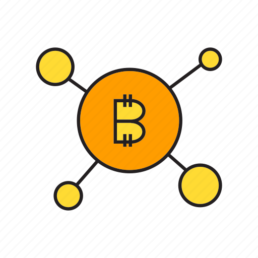 Bitcoin, blockchain, cryptocurrency, decentralize, digital currency, link, network icon - Download on Iconfinder