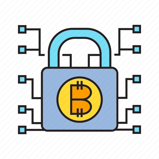Bitcoin, blockchain, cryptocurrency, digital currency, encryption, privacy, security icon - Download on Iconfinder