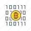 binary, bitcoin, cryptocurrency, decentralize, digital, digital currency, encryption 