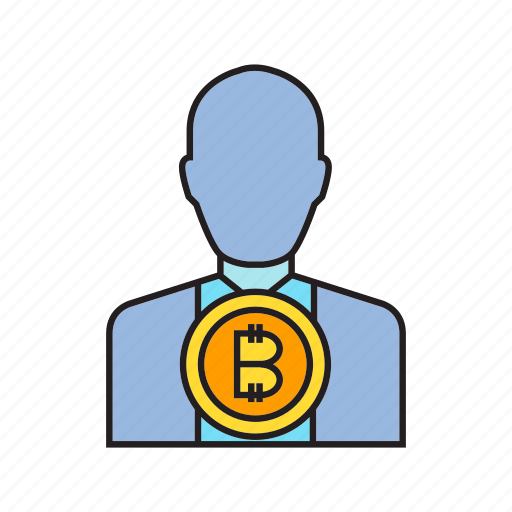 Bitcoin, blockchain, cryptocurrency, dealer, digital currency, investor, trader icon - Download on Iconfinder