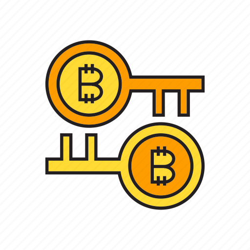 Bitcoin, blockchain, cryptocurrency, digital currency, encryption, key, security icon - Download on Iconfinder